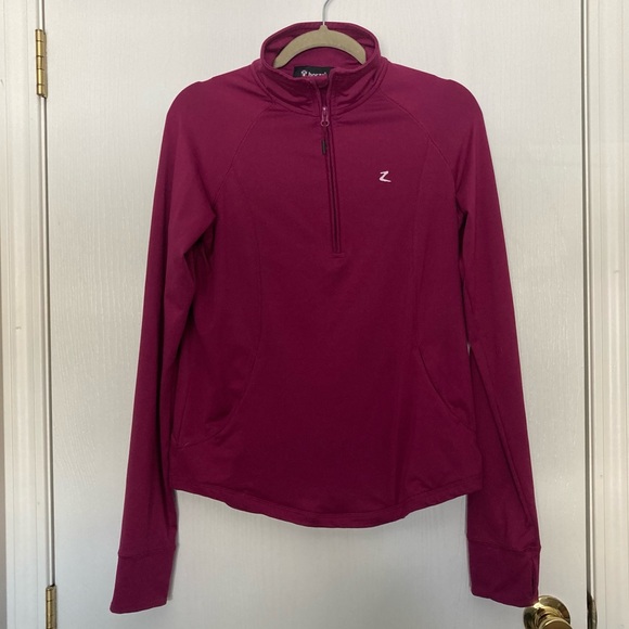 Horze Tops - 🌼 Horze | Purple quarter zip.